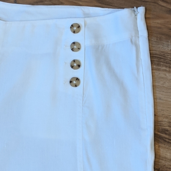J. Jill linen blend sailor crop pants sz 18 FLAW - Picture 6 of 11